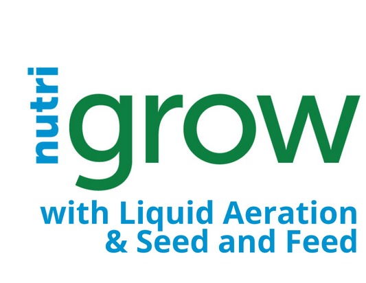 Season-Long Fertilizer & Fiesta Weed Control With Liquid Aeration AND 3-in-1 Seed & Feed